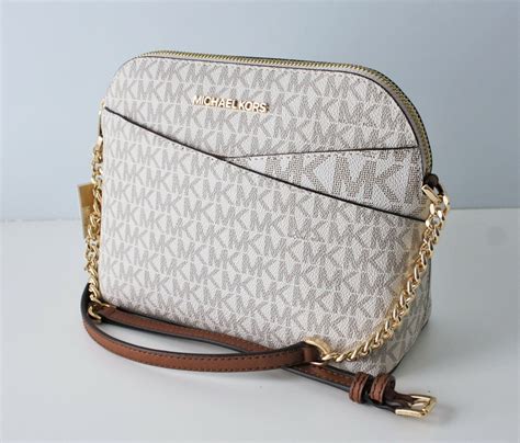 michael kors jet set travel md dome crossbody|Amazon.com: Michael Kors Jet Set Travel Medium Logo .